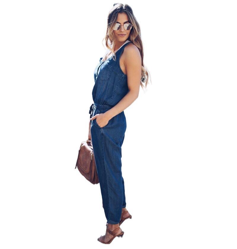 Damen Jumpsuits |  Jumpsuit In Jeansoptik Bekleidung Damen