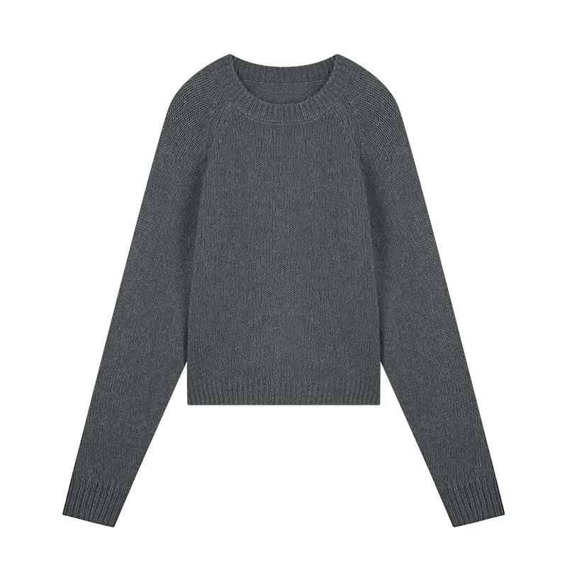 Damen Strick |  Pullover Febisan Mit Alpaka Bekleidung Damen